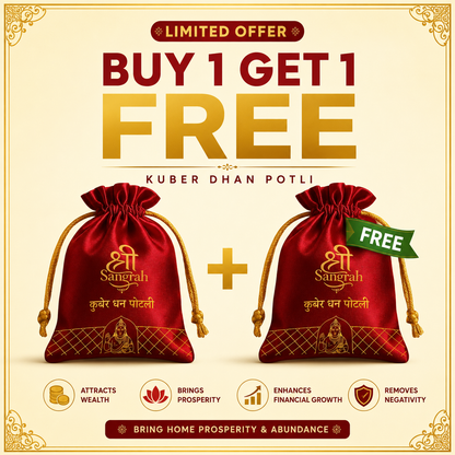 Shri Sangrah™ Kuber Mahadhan Potli (Buy 1 Get 1 Free)